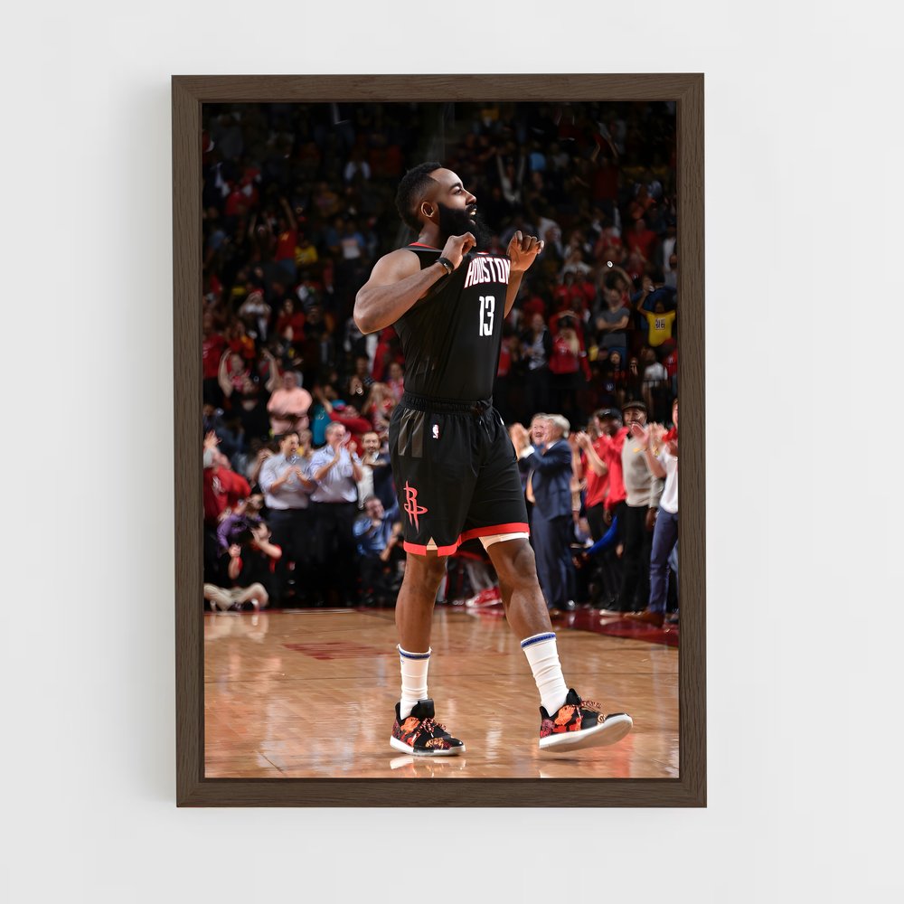 Poster James de harden – affiche Basketball (vue 5)